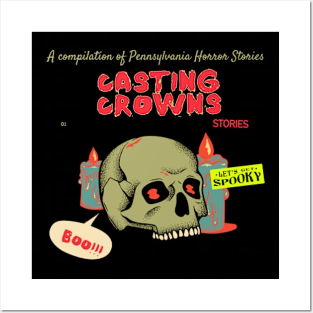 casting crowns horror stories Wall Art by psychedelic skull